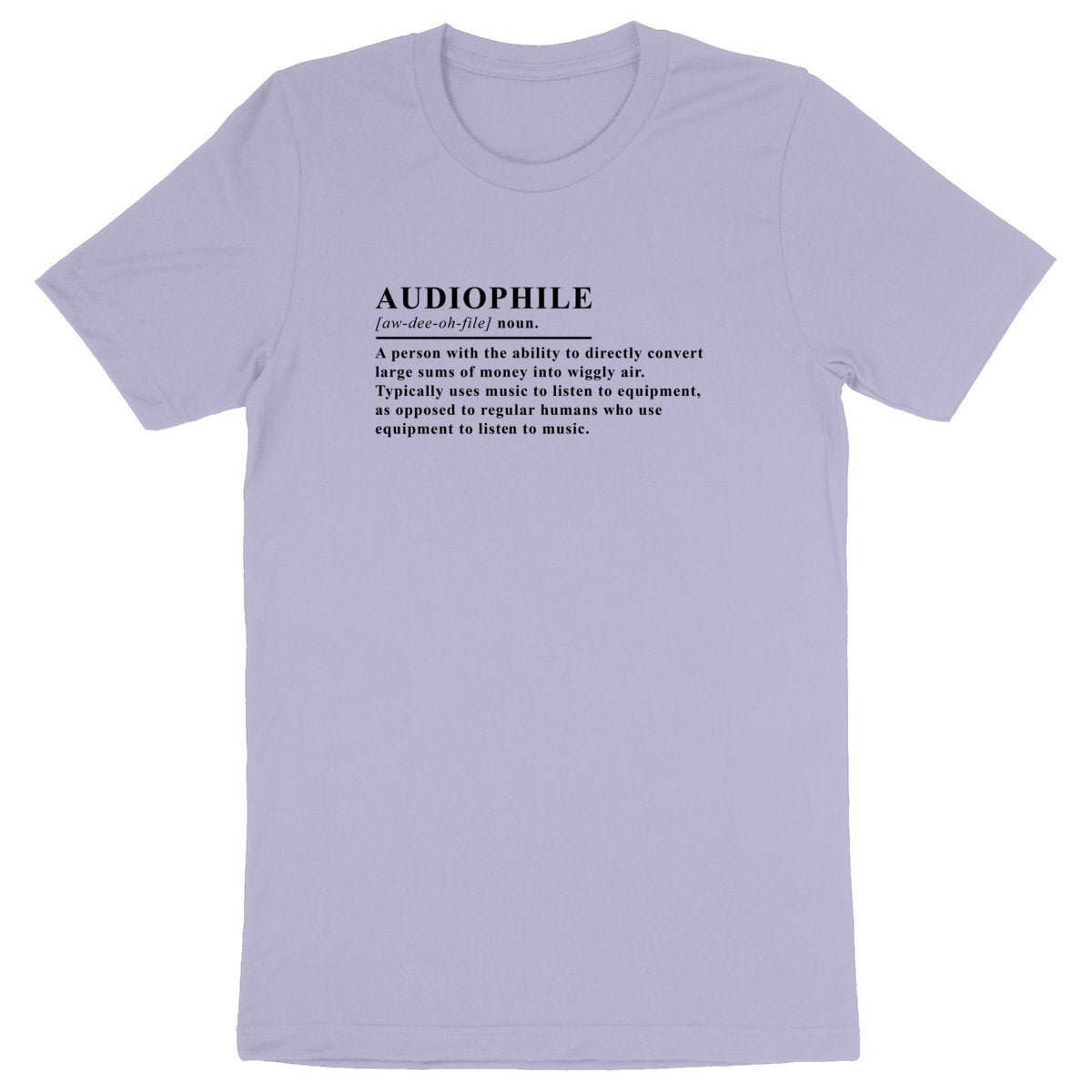 Audiophile 180GSM T-Shirt (Light)