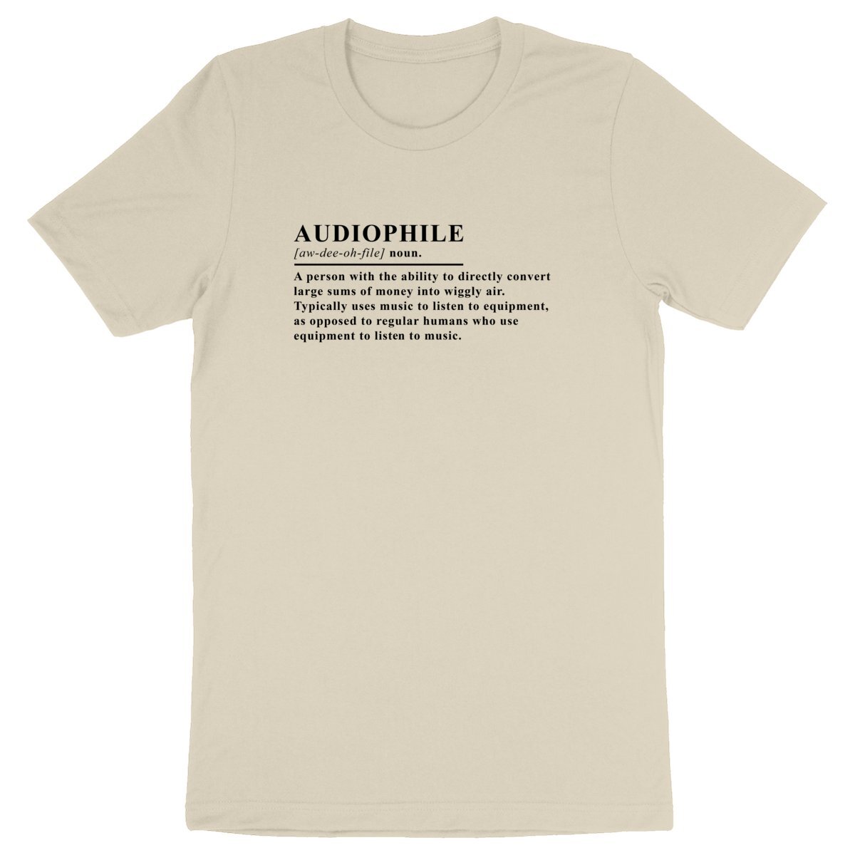 Audiophile 180GSM T-Shirt (Light)